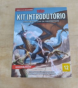 Dungeons & Dragons: Kit Introdutório: Dragões da Ilha da Tempestade - Português [USADO]