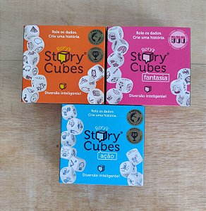 Story Cubes KIT Básico, Fantasia e Ação [USADO]