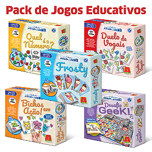 Pack de Jogos Educativos - Inspirar e Aprender