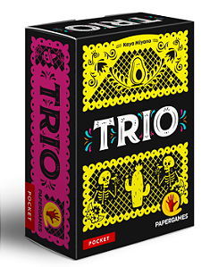 TRIO Jogo de Cartas Memória e Dedução