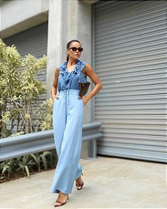 Calça Básica Pantalona