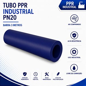 Tubo Ppr Industrial Pn20 20 mm