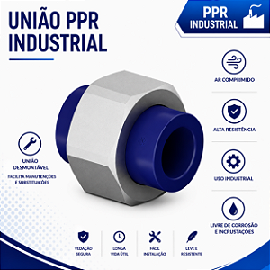 União Dupla Ppr Industrial 20 mm