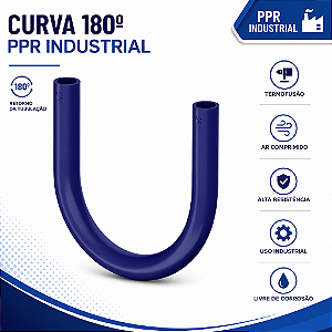 Curva 180º Ppr Industrial 32 mm