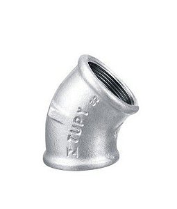 Cotovelo 45º Galvanizado 1/2''  Tupy