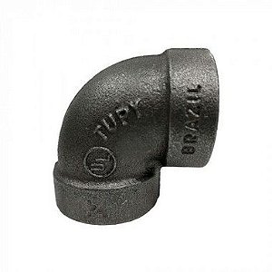 Cotovelo 90º Aço Preto Npt 1.1/4'' Média Pressão  Tupy