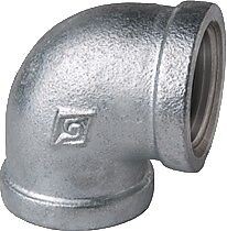 Cotovelo 90º Galvanizado 1/2''