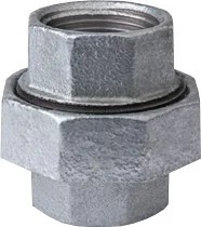 União Galvanizada Assento Plano 4''