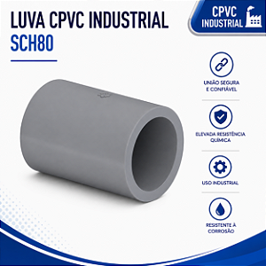 Luva Cpvc Industrial 1'' Sch 80