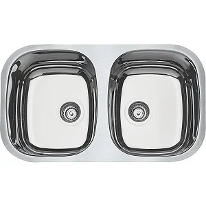 Cuba Embutir Dupla Isis 77 X 45 Cm Inox Tramontina
