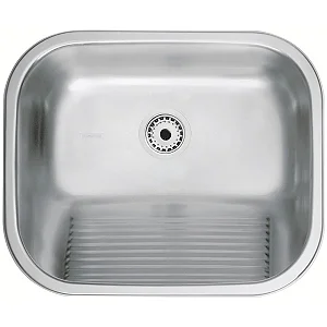 Tanque de Encaixe Inox Escovado C/ Válvula 50 x 40 cm Tramontina
