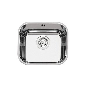 Cuba Embutir Lavínia 40 x 34 cm Inox C/ Válvula 4 1/2’’ Tramontina