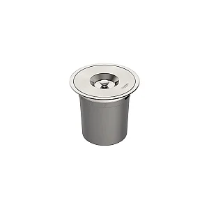 Lixeira de Embutir com Balde Plástico Inox 5L Tramontina