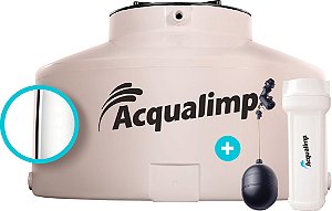 Caixa D Água Acqualimp Água Limpa 1.750 L