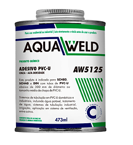 Adesivo Plástico Para Pvc-U Industrial Sch.80 473ml