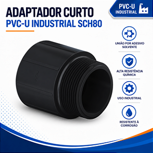 Adaptador Pvc-u Sch80 L/R 1.1/2''