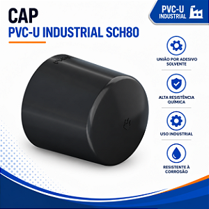 Cap Pvc-U Sch80 1''