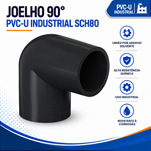 Joelho 90º Pvc-U Sch80 1''