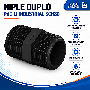 Niple Pvc-U Sch80 1.1/4''