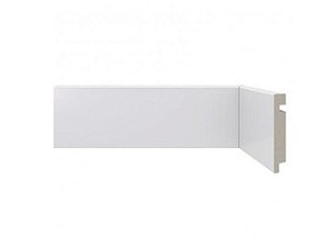 Rodapé Poliestireno 7cm 451 Moderna Santa Luzia Branco 240cmx13mm (Barra)