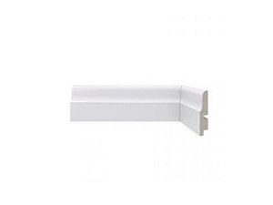 Rodapé Poliestireno 6,7cm 442 Clássica Santa Luzia Branco 240cmx15mm (Barra)