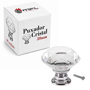 PUXADOR PARA ARMARIO MODELO CRISTAL 30MM