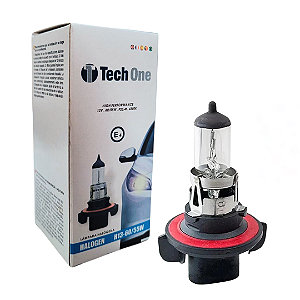 LAMPADA HALOGENA 12V TECHONE CAIXINHA 4300K H13 55/60W P26.4T