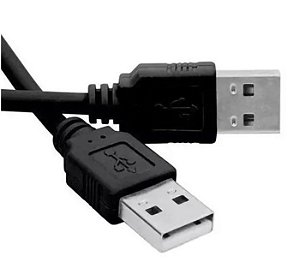 CABO USB A MACHO PARA USB A MACHO 2.0, 1 METRO