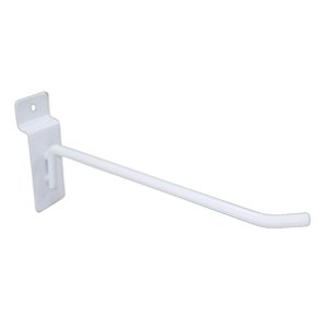 GANCHO PARA PAINEL CANALETADO COR BRANCO 15CM