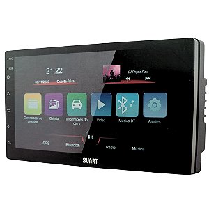 MULTIMIDIA AUTOMOTIVA S700 ANDROID 2 DIN 7 POL MARCA SVART