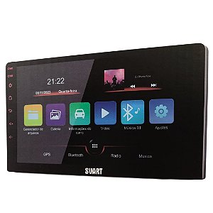 MULTIMIDIA AUTOMOTIVA S900 ANDROID 9 POL 2 DIN MARCA SVART