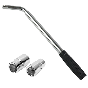 CHAVE DE RODA L TELESCOPICA EXTENSIVA 17/19/21/23 MM TECHONE