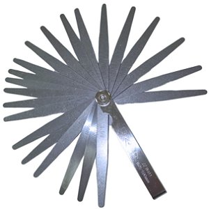JOGO COM 22 CALIBRES DE FOLGA 0,05MM A 1,00MM MECANICA
