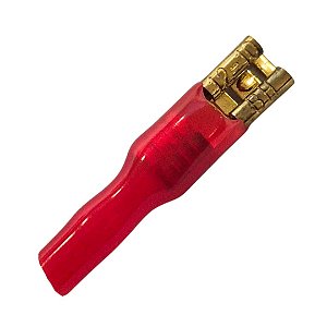 TERMINAL FORQUILHA 12GAUGE 4.8MM FEMEA VERMELHO TECHONE