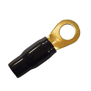 TERMINAL OLHAL 6 AWG 8MM PRETO TECHONE