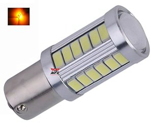 LAMPADA 50 LED BAY15D 2 POLO P21/5W 1157 1034 BRANCO 24V - MFL ACESSORIOS  LTDA