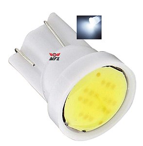 LAMPADA T10 COB LED W5W BRANCO 12V