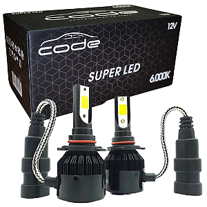 KIT LAMPADAS SUPER LED HB3 9005 CODE 6000K