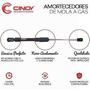 AMORTECEDOR PORTA-MALAS C3 2003 A 2011 CINOY