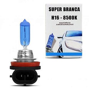 LAMPADA SUPERBRANCA 12V TECHONE CAIXINHA 8500K H16 19W