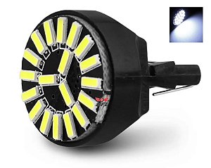 LAMPADA T20 CAMBUS 19 LED 1 2 POLO 7440 7443 W21W BRANCO 12V