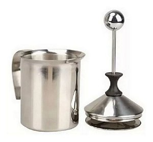 CREMEIRA ESPUMADORA DE LEITE ACO INOXIDAVEL 400ML