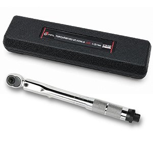 TORQUIMETRO DE ESTALO MINI P/ SOQUETE 1/4 5-25 NM 0,5KG A 2,5KG