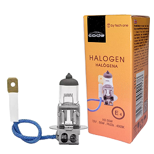 LAMPADA HALOGENA 12V CODE CAIXINHA 4300K H3 55W