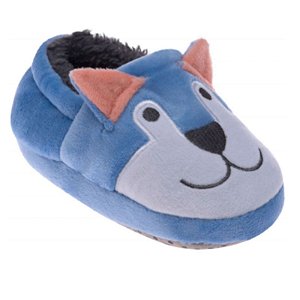 Pantufa Infantil Cachorrinho Azul - Pimpolho