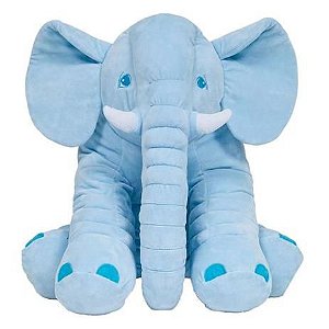 Almofada Elefante Grande Azul - Buba