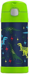 Garrafinha Thermos FOOGO 355 mL Dino - Thermos FOOGO