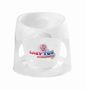 Banheira Evolution Transparente 0 a 8 meses - Babytub