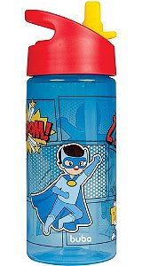 Garrafinha Super - Heróis Azul - Buba