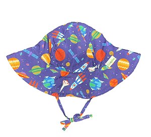 Chapéu de Banho Infantil Com FPS 50+ Astronauta - Ecoeplay